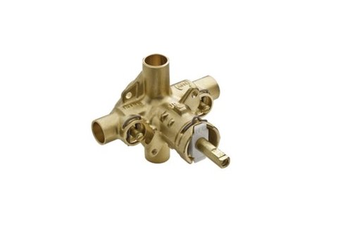 Moen 62370 M-Pact Rough-In Posi-Temp 1/2 In Cc With Stops, Valve Only - No Trim Kit