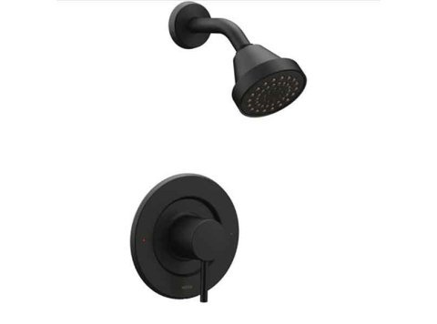 Moen Align 2192Bl Shower Trim And 2370 Posi-Temp 1/2 Cc Valve -Matte Black