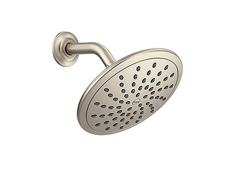 Moen 2282 Dartmoor Single Handle Single Function Shower Faucet, Brushed Nickel (Trim Only)