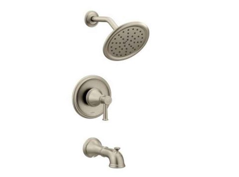 Moen Belfield Tub And Shower Faucet Trim, Brushed Nickel