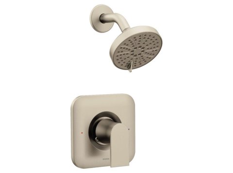 Moen 2472 Genta Posi-Temp Shower Trim and Valve, Brushed Nickel