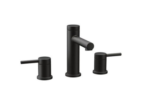 Moen Align Two-Handle High Arc Faucet With 9000 Valve, Matte Black