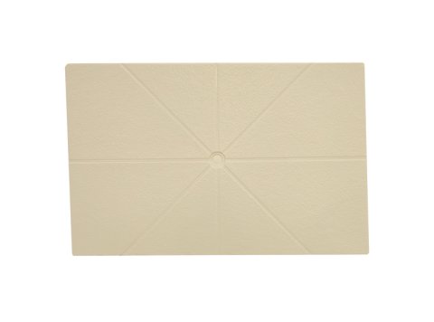 Flat Shower Floor With Drain Channels 60x94, Sandbar
