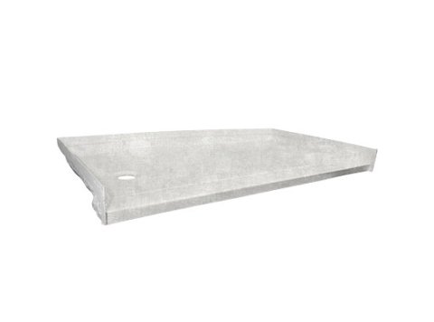 Low-Barrier 60 X 32 Shower Base, Left-Hand, Metapeak