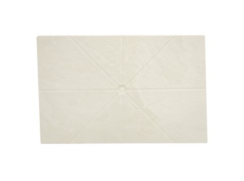 Flat Shower Floor With Drain Channels 60x94, Silver White