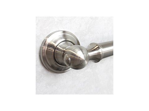 Liquid Accent Kensington Grab Bar 18 Inch, Brushed Nickel