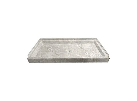 Sprayfoam Custom Shower Base, Pompeii Marble