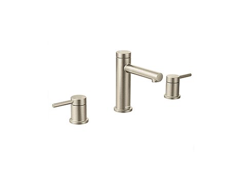Moen Align 6193 Two-Handle High Arc Faucet Trim Only-Brushed Nickel 6 In Tall