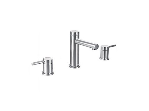 Moen Align Two-Handle High Arc Faucet With 9000 Valve, Chrome