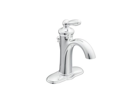 Moen Brantford 6600 Single Handle Lavatory Faucet, Chrome