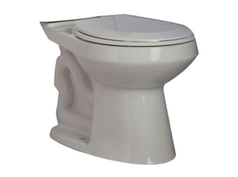 ProFlo Elongated Floor Mount Toilet, White