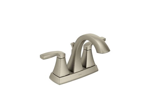 Moen Voss 6901 Two-Handle High Arc Faucet 4 In Ctr Set, Brushed Nickel