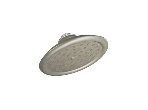 Moen Immersion One-Function Exacttemp 7 Diameter Spray Head Rainshower Showerhead, Brushed Nickel