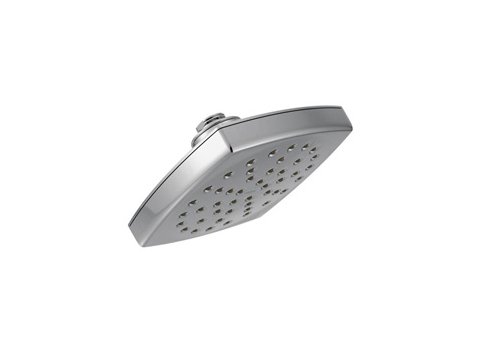 Moen One-Function 6 Diameter Spray Head Eco-Performance Rainshower Showerhead, Chrome