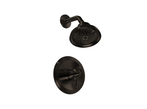 Liquid Accents Kensington Shower Trim and Valve, 4-Function Shower Head, Oil Rubbed Bronze