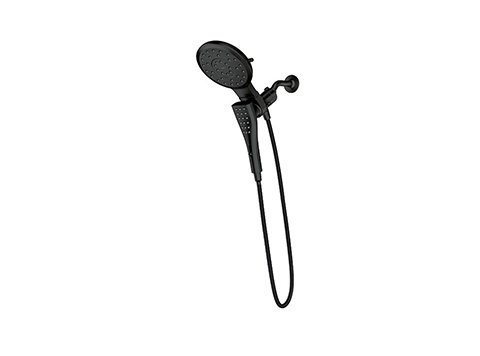 Verso 8 Function 7 Inch Spray Head With Hand Shower, Matte Black