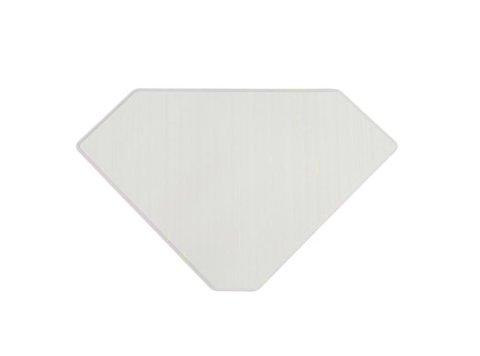 Safety Soft Seating & Flooring Hexagonal Seat, Off White