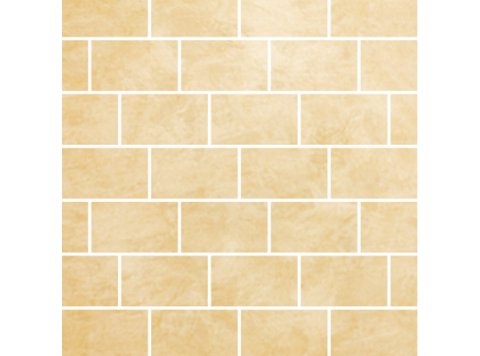 LE/9x15 Monument Side Wall W/ 2 Special Bends White Travertine