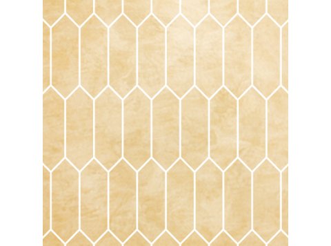 Imp/Picket 40X98.5 W/ 4 Special Bends White Travertine