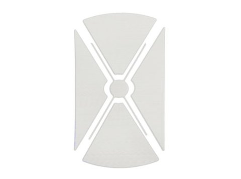 Safety Soft Seating & Flooring Large Shower Base, 39 inch x 20 inch, Center Drain, Off White