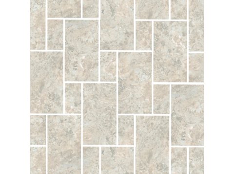 Imp/Hopscotch 65X98.5 W/ 4 Special Bends San Michele Travertine