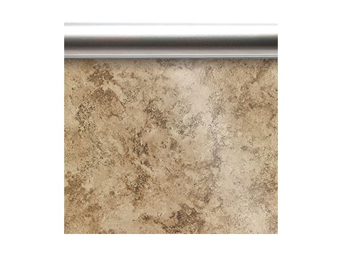 Shower Panel Replacement 24 X 74 1/4 In Clear Glass, Chrome