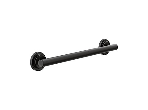 Moen ISO 18 inch Grab Bar in Matte Black