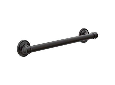 Belfield 18 Inch Designer Grab Bar, Matte Black