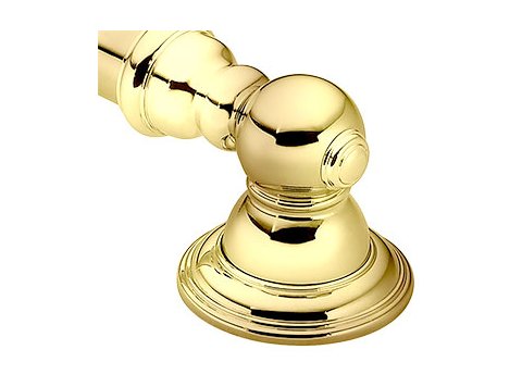 Moen Kingsley Grab Bar 24 In Solid Polished Brass
