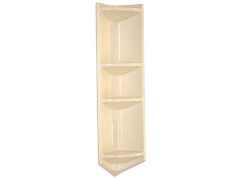 4-Shelf Corner Caddy Almond