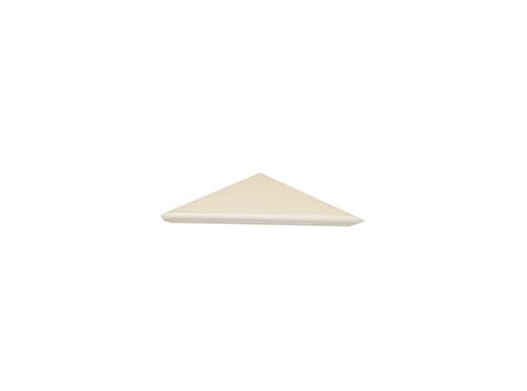 Single Tier Corner Shelf Almond