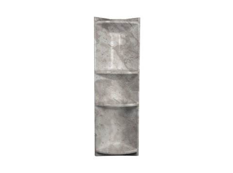4-Shelf Corner Caddy Arctic Ice