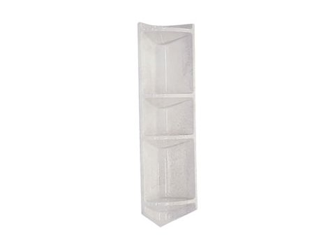 4-Shelf Corner Caddy Carbon Ash