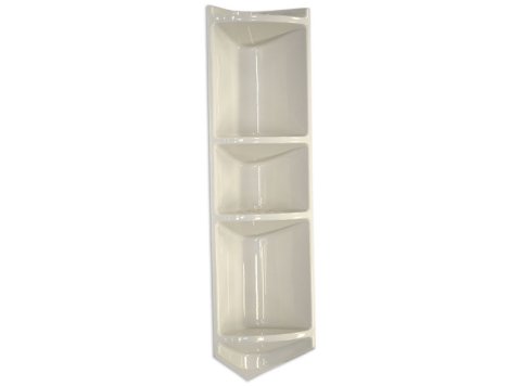 4-Shelf Corner Caddy Gray