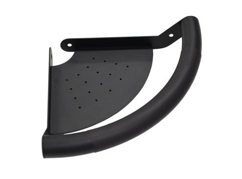 ErgoCorner Grab Bar/Shelf, Matte Black