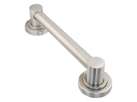 Liquid Accent Seville 12 inch Grab Bar in Brushed Nickel