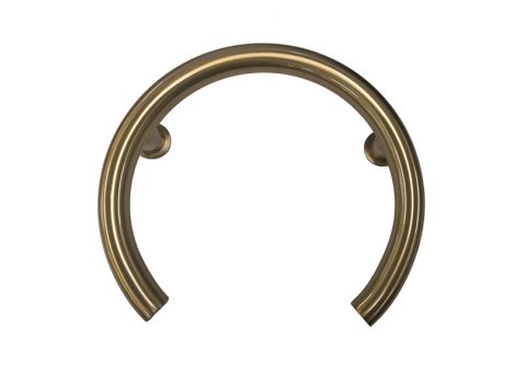 Liquid Accents Valve Grab Bar, Brushed Gold, 1-1/4 In Diameter X 18 Gauge, .048