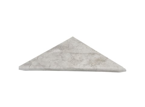 Single Tier Corner Shelf Arctic Ice