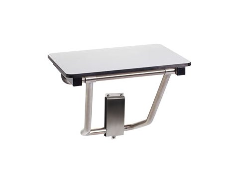 Seachrome 18X15 Folding Seat Wall Mounted - White