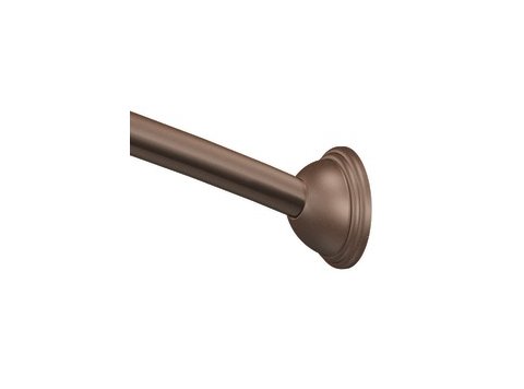 Curved Round Moen Shower Rod 5 Ft Oil Rubbed Bronze