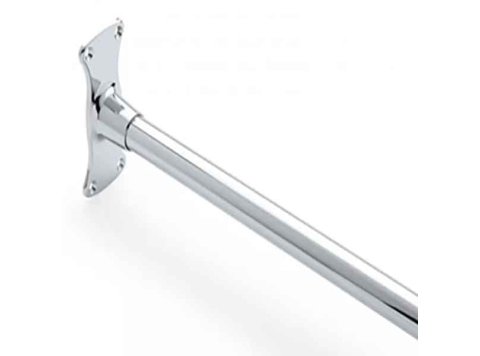 L-Style Shower Rod 72 X 36 Chrome
