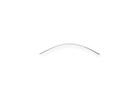Curved Round Shower Rod 6 Ft Stainless- Moen