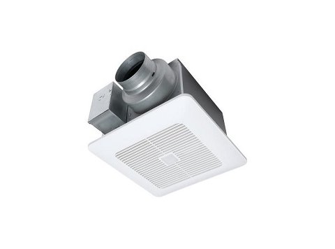 WhisperSense Exhaust Fan - DC Fan, 50-80-110 CFM