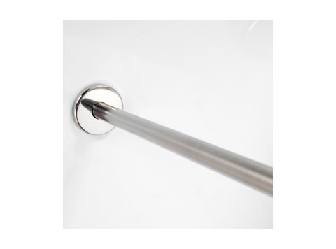Straight Shower Rod 5 Ft Chrome