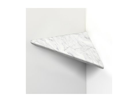Single Tier Corner Shelf Galena