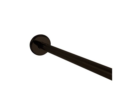 Straight Shower Rod 5 Ft Oil Rubbed Bronze