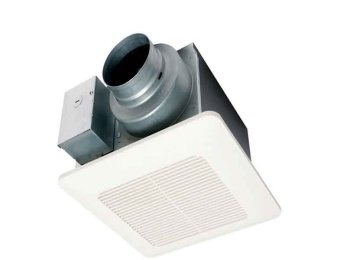 Whisper Ceiling Exhaust Fan By Panasonic, 110 Cfm Ceiling Mounted Fan