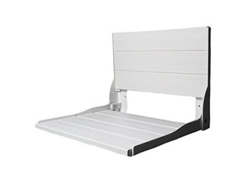 Liquid Accents Composite Seat, White Frame with White Seating