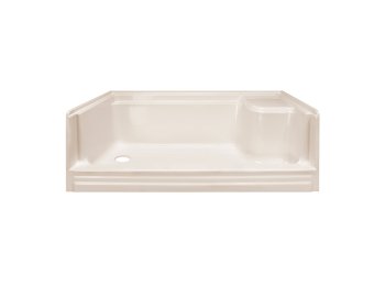 60x31x18 Acrylic RH Seat /Left Drain, Biscuit