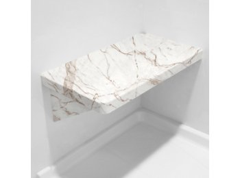Tuscany LH Bench Shower Seat, Bracket & Supertach